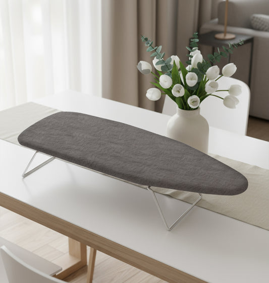 Masa De Calcat Mini ZILAN ZLN4546 Avorio, Portabila, Suprafata de lucru 33 x 90 cm