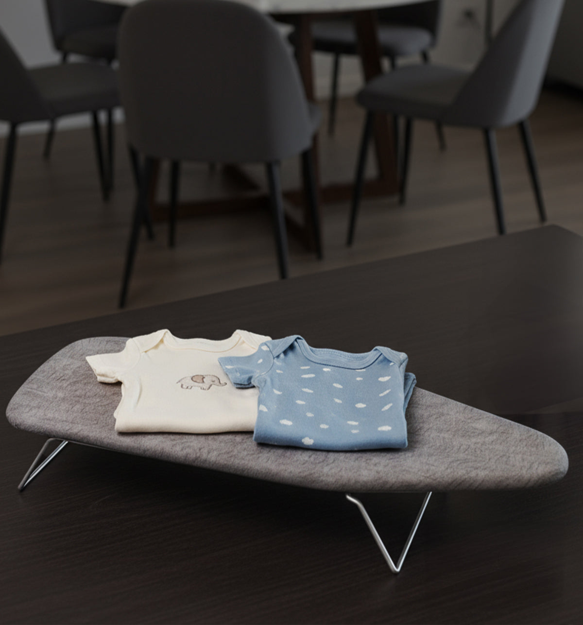 Masa De Calcat Mini ZILAN ZLN4546 Avorio, Portabila, Suprafata de lucru 33 x 90 cm