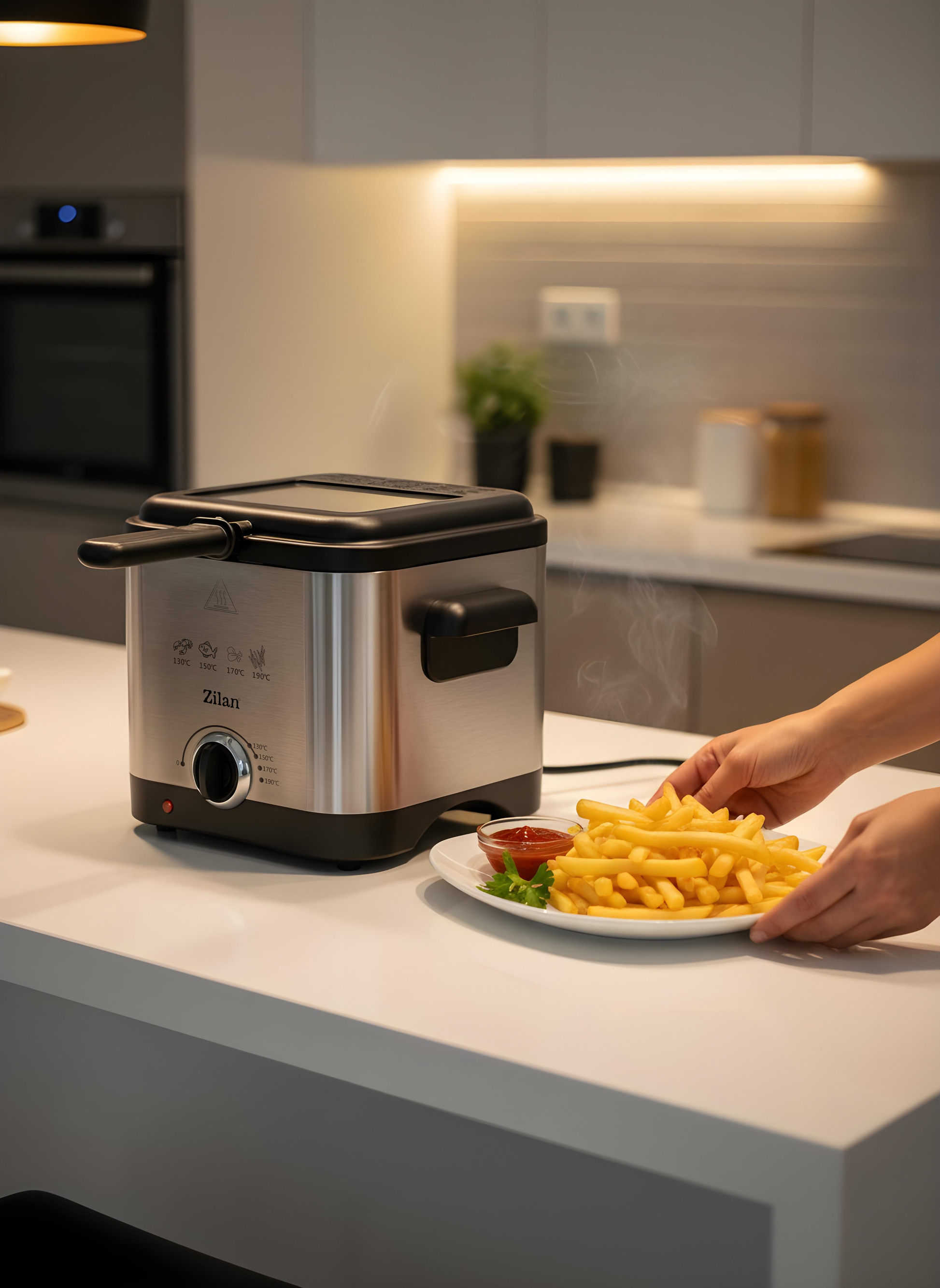 Friteuza cu aer cald ZILAN ZLN4185 - gatire sanatoasa fara ulei