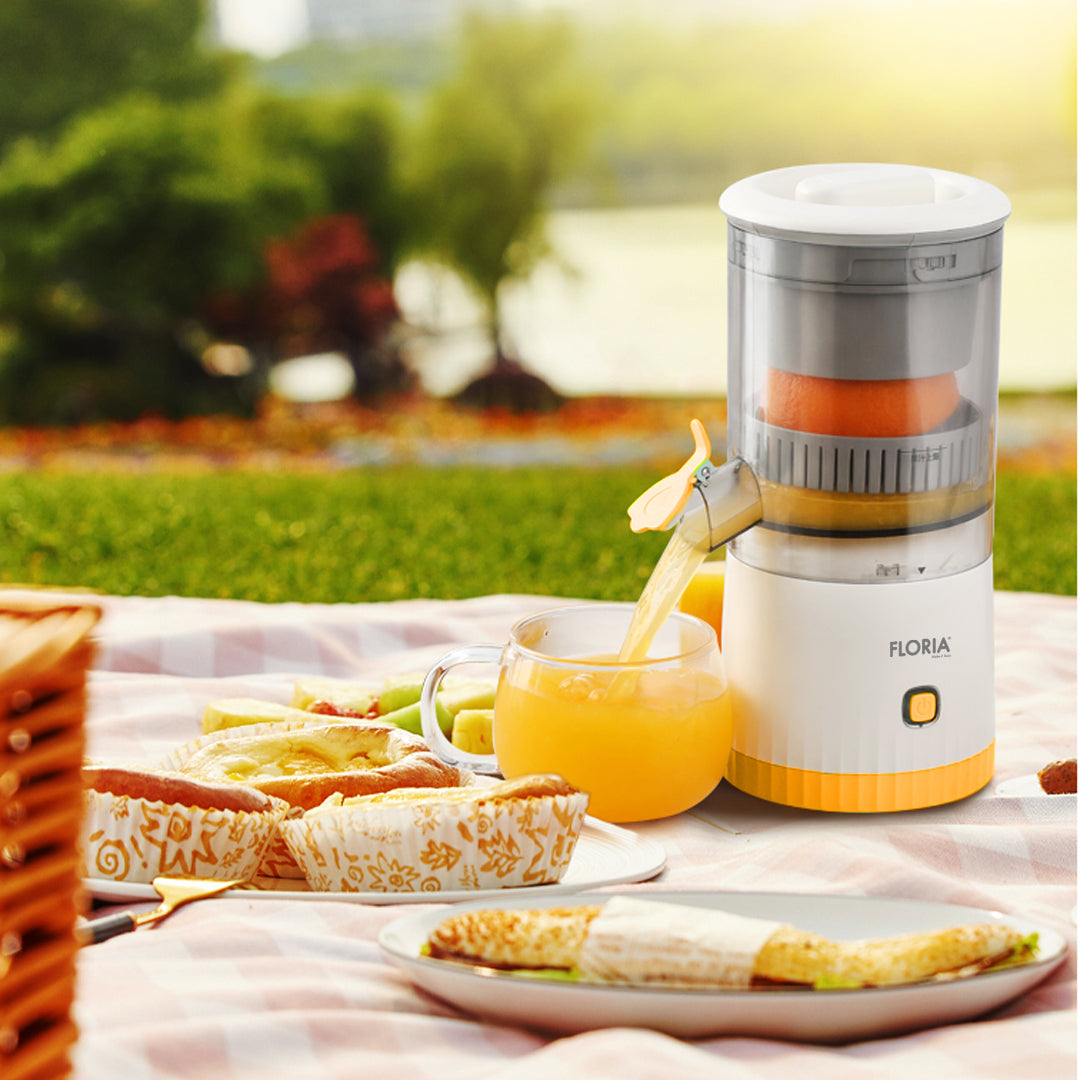 Storcator de fructe portabil reincarcabil FLORIA ZLN4079 - USB, Wireless, pentru smoothie si sucuri fresh
