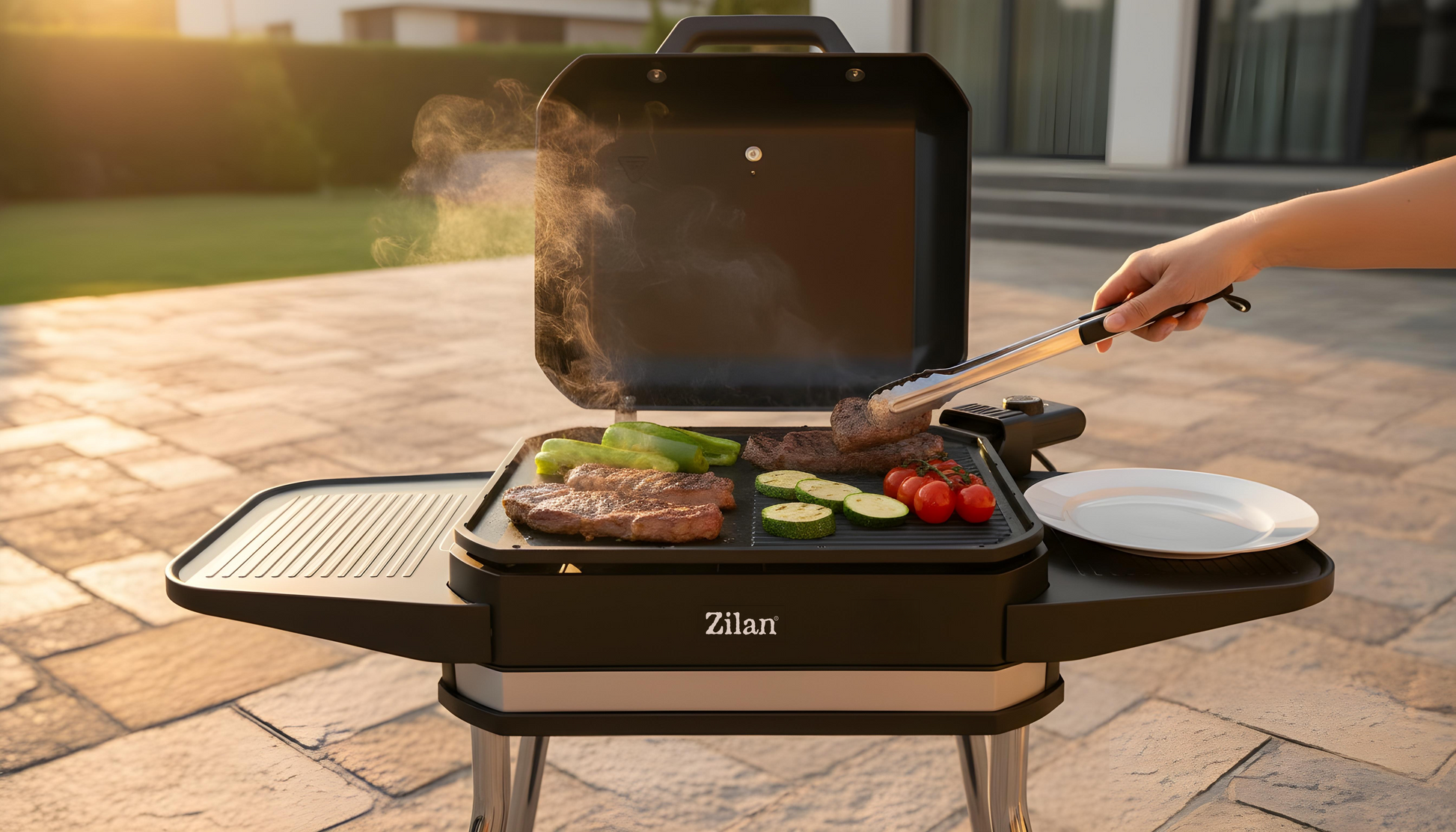 Gratar electric exterior ZILAN ZLN2502
