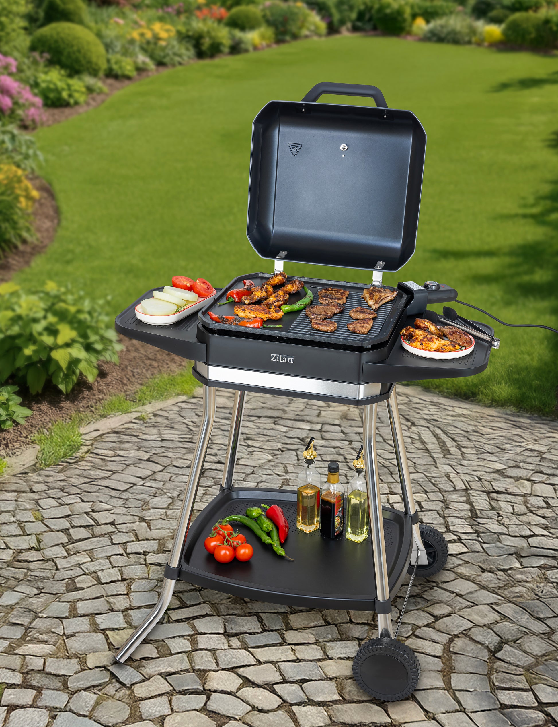 Gratar electric exterior ZILAN ZLN2502