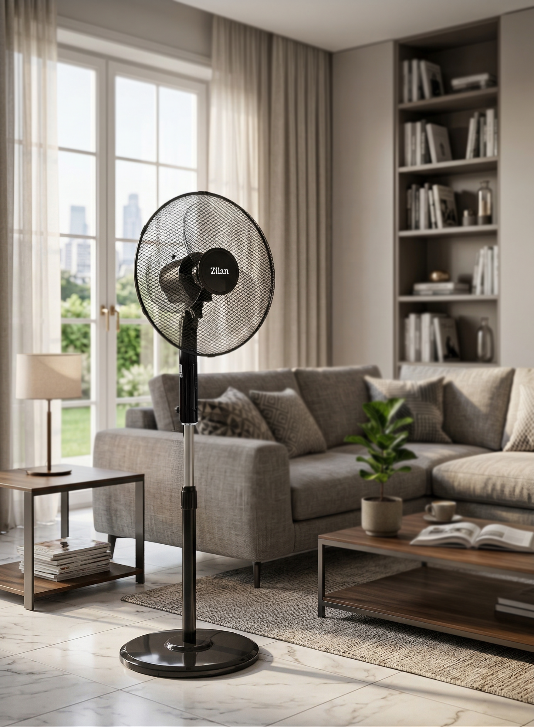 Ventilator cu Picior Diametru 43 cm ZILAN ZLN4642