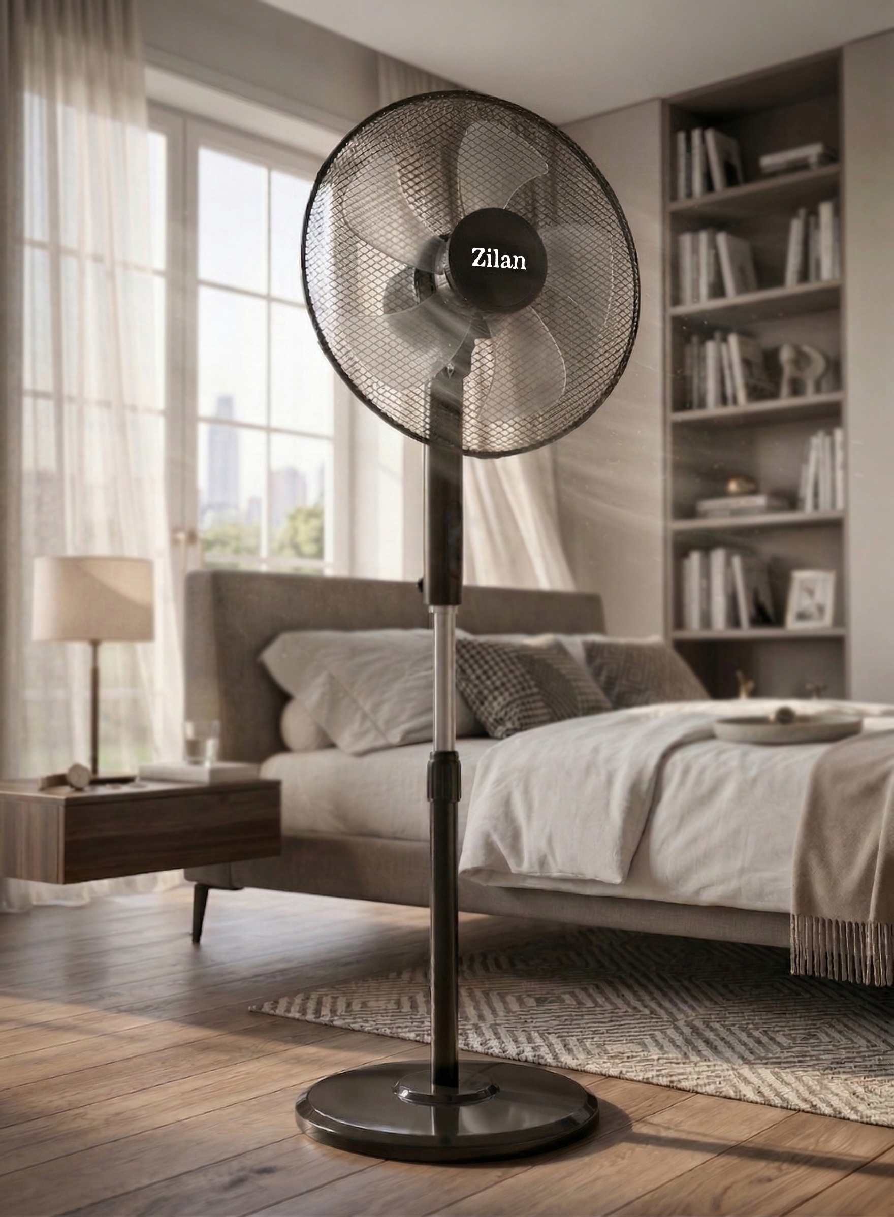 Ventilator cu Picior Diametru 43 cm ZILAN ZLN4642