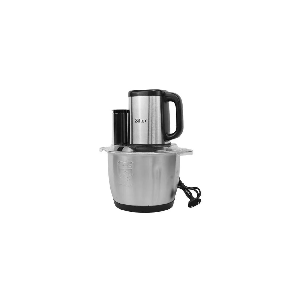 Tocator legume-fructe Zilan ZLN2757 digital multifunctional, Vas inox capacitate 3L, 4 functii presetate, Lame din titan, Putere 500W