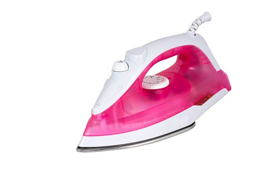 Fier de calcat talpa inox Floria ZLN-8430,Culoare Alb/Roz Putere 1600W, 180ml,