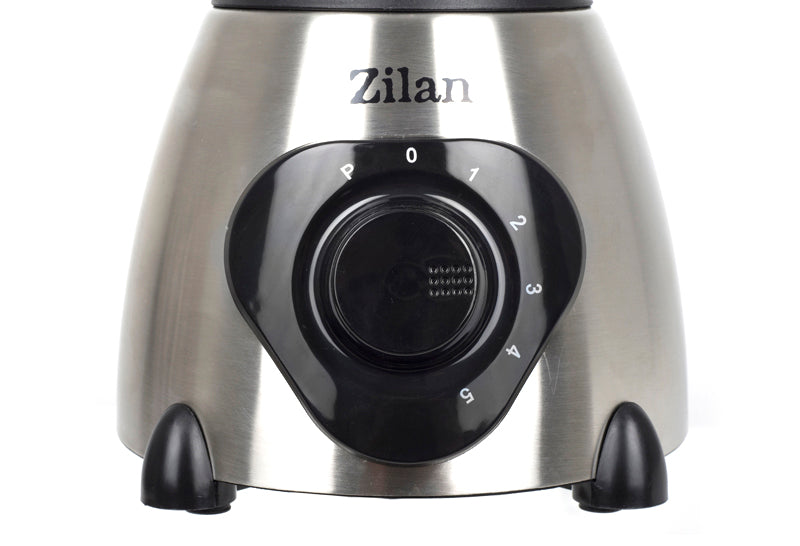 Blender electric stativ ZİLAN ZLN-2782 ,capacitate 1.5 l , 5 viteze , 600W, cana din sticla