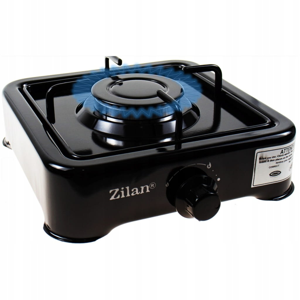Aragaz portabil 1 ochi ZILAN ZLN-0018, GPL, negru - ideal camping si case de vacanta