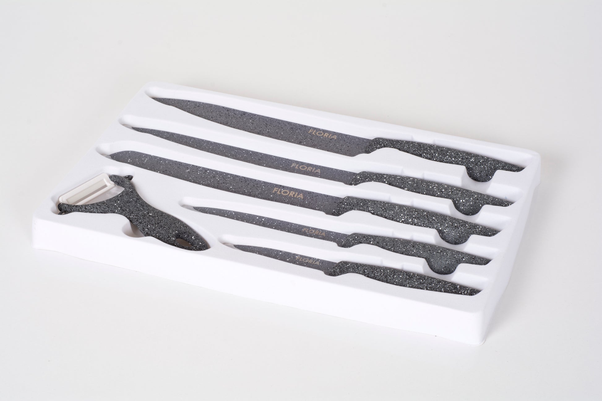 Set cutite 6 piese din inox, FLORIA, ZLN-1136