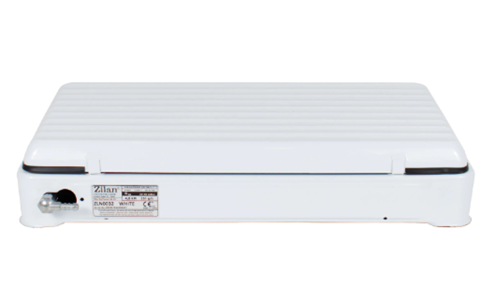 Aragaz cu 3 ochiuri ZILAN ZLN-0032,culoare alb utilizare numai GPL butelie,