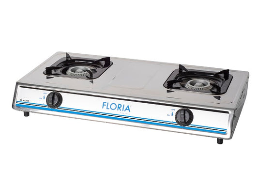 Aragaz plita inox Zilan - Floria, 72 x 40 x10 cm, 2 och. ZLN8365, alimentare GPL Butelie