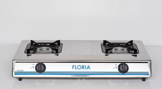 Aragaz plita inox Zilan - Floria, 72 x 40 x10 cm, 2 och. ZLN8365, alimentare GPL Butelie