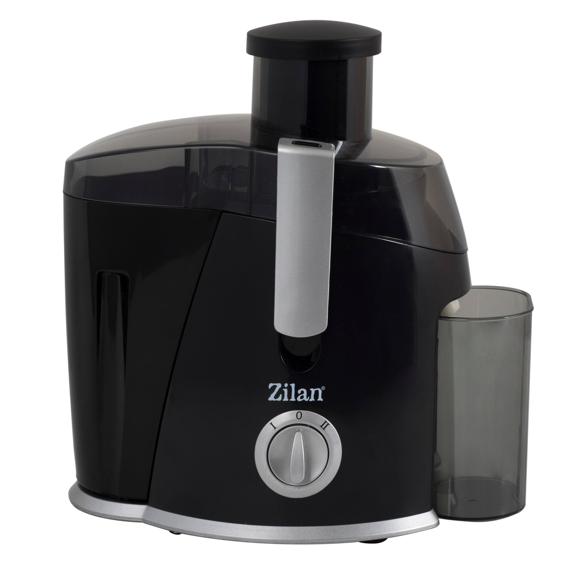 Storcator legume fructe ZILAN ZLN-7962, Putere 400 W, Tub de alimentare 65 mm, Pahar colectare suc 0.45L, Recipient colectare pulpa 1.2L