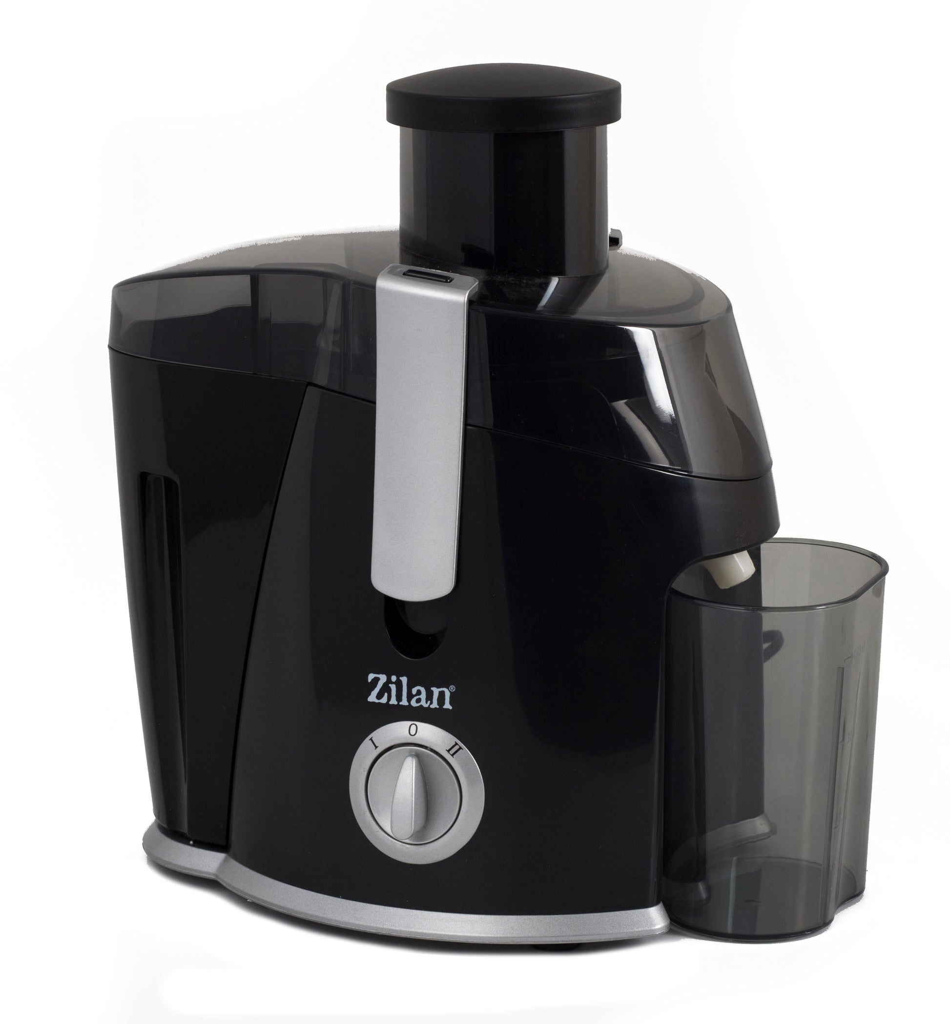 Storcator legume fructe ZILAN ZLN-7962, Putere 400 W, Tub de alimentare 65 mm, Pahar colectare suc 0.45L, Recipient colectare pulpa 1.2L