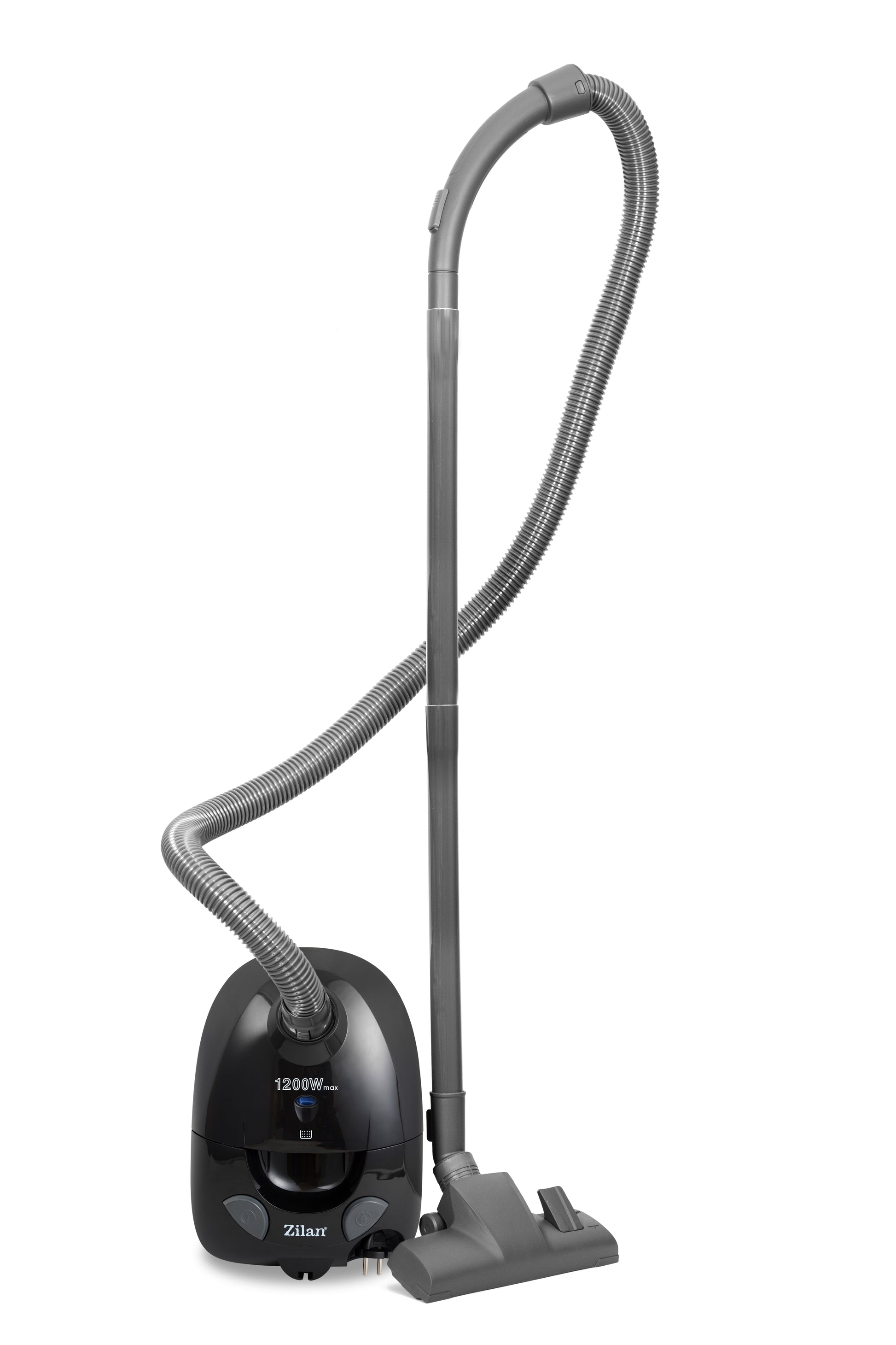Aspirator cu sac ZILAN ZLN-8471,Negru Capacitate sac textil 2.0 l, Putere 1200W, Cordon electric retractabil 5 m
