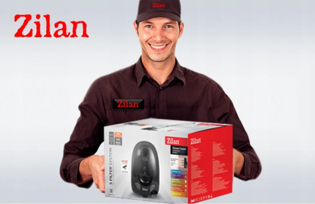 Aspirator cu sac ZILAN ZLN-8471,Negru Capacitate sac textil 2.0 l, Putere 1200W, Cordon electric retractabil 5 m