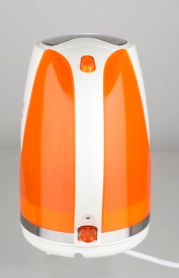 Cana electrica ZILAN ZLN-1303, Capacitate 1.7L, 1850-2200W, Baza rotativa,Portocaliu