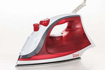 Fier de calcat talpa inox ZILAN ZLN-8410, 1600W,Alb/ Rosu