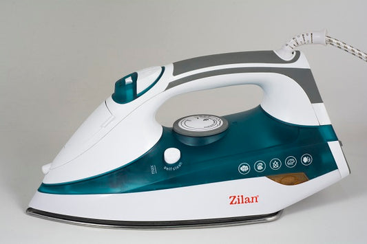 Fier de calcat talpa inox ZILAN ZLN8441, 2200W, sistem pulverizare spray,functie anticalcar,functie autocuratare