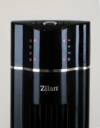 Ventilator turn Zilan ZLN-3444, Timer, Telecomanda, Trei trepte, Putere 60W