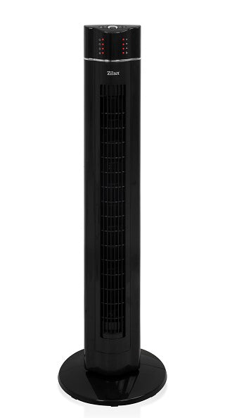 Ventilator turn Zilan ZLN-3444, Timer, Telecomanda, Trei trepte, Putere 60W