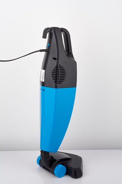 Aspirator vertical ZILAN ZLN-1235, Albastru/Negru Putere 800W, Fara sac, Recipient praf 2L,
