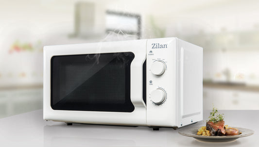 Cuptor cu microunde ZILAN Alb ZLN-1174, capacitate 20 l, 700 W, ,