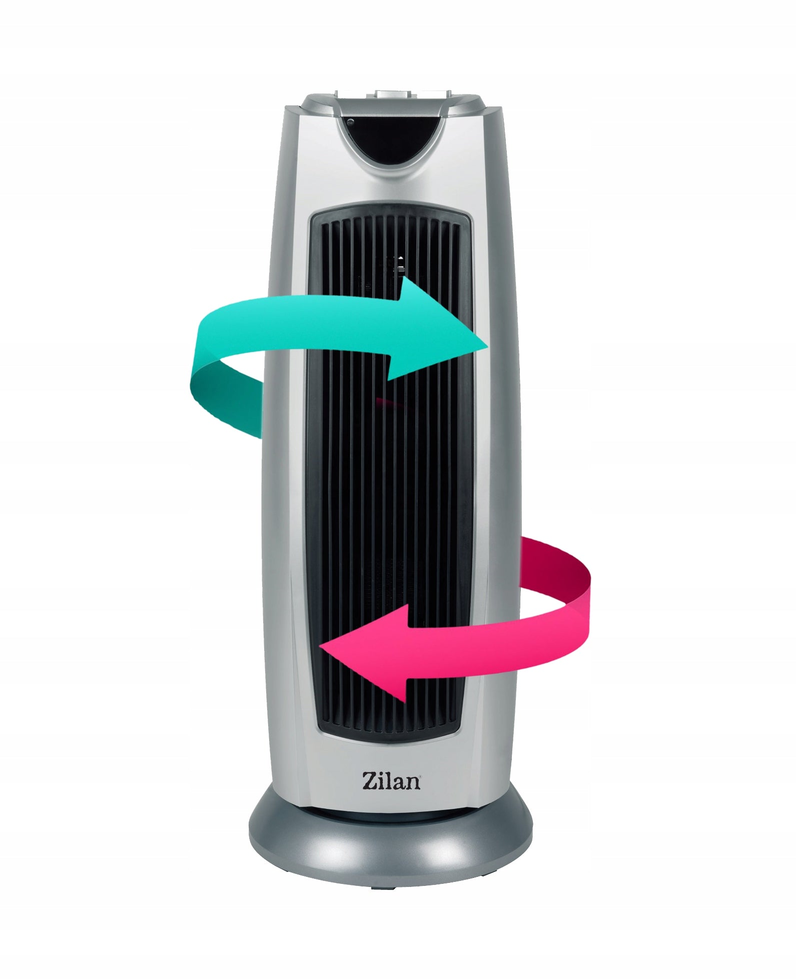 Aeroterma ceramica turn, oscilanta, ZİLAN ZLN-8342, 2000W -2 trepte de putere