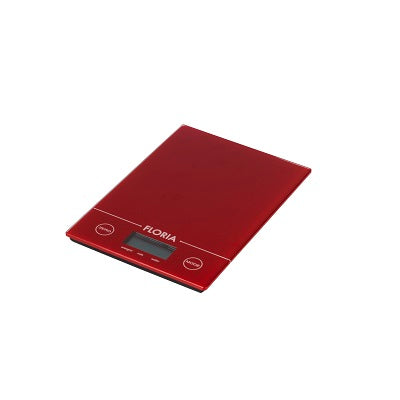 Cantar bucatarie digital Zilan ZLN-1686, 5 kg, Rosu