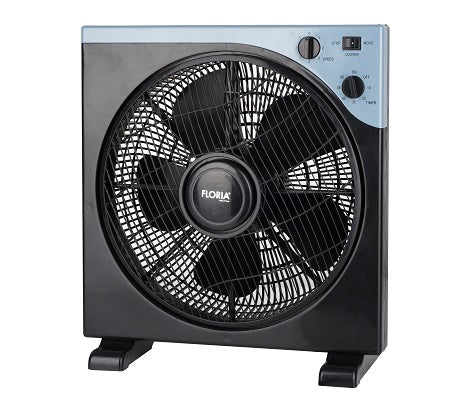 Ventilator patrat Floria ZLN-2355, 40 W, timer, 3 trepte, unghi reglabil