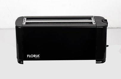 Prajitor paine dublu FLORIA ZLN-2706, Negru Putere 1300W, 2 fante, 4 felii,
