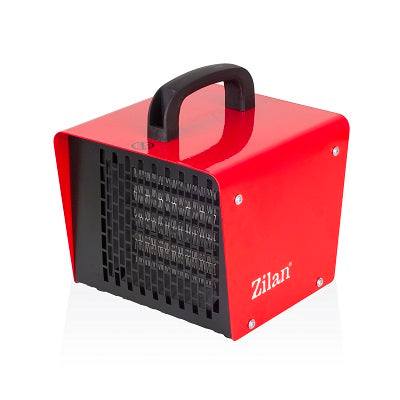 Aeroterma ceramica ZILAN ZLN-3017, 2 trepte de putere, 2000 W, Termostat regabil, Protectie supraincalzire
