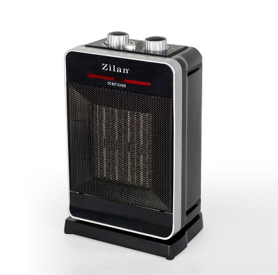 Aeroterma ceramica ZILAN ZLN-3215, Putere 2000W, 2 trepte de reglare temperatura+aer rece, Termostat reglabil, Rezistenta ceramica, Functie oscilatie, Sistem siguranta impotriva rasturnarii si supraincalzirii