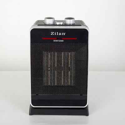 Aeroterma ceramica ZILAN ZLN-3215, Putere 2000W, 2 trepte de reglare temperatura+aer rece, Termostat reglabil, Rezistenta ceramica, Functie oscilatie, Sistem siguranta impotriva rasturnarii si supraincalzirii