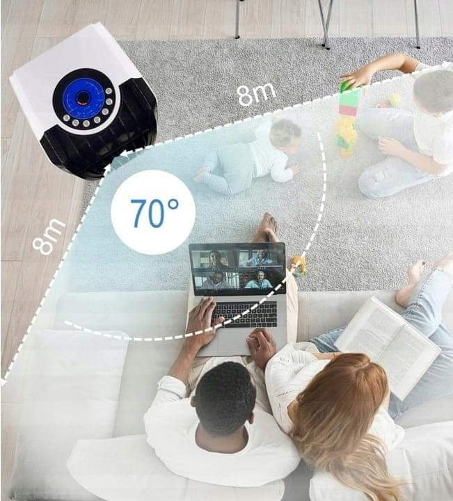 Racitor aer Zilan ZLN-3390, Putere 60W, Telecomanda, 3 viteze, Rezervor apa 4L, Timer, Umidificator si Purificator