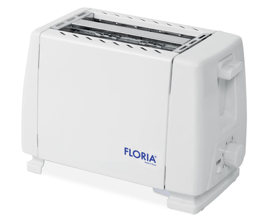 Prajitor de paine Floria ZLN-7604, Alb700W, grad de rumenire ajustabil,
