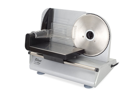 Feliator alimente Zilan ZLN-3376, Putere 150W, Grosime taiere reglabila 1-15 mm, Lama taiere inox