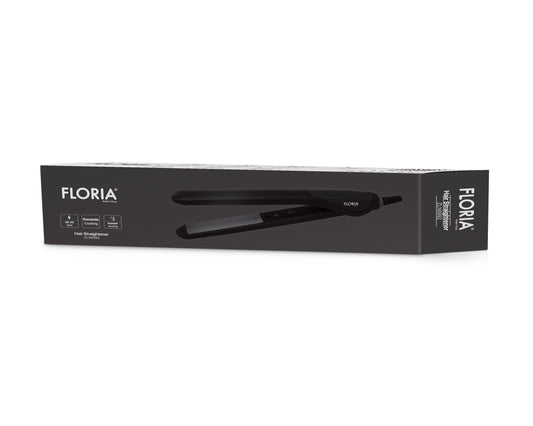 Placa pentru indreptat parul FLORIA ZLN-8992,Negru 25W, invelis ceramic,