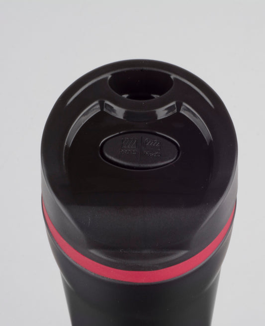 Cana termos Floria ZLN-1853,rosu/negru 380 ml, supapa etansare,
