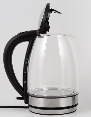 Fierbator apa Zilan ZLN-9621, leduri iluminare apa, Putere 2200 W, Capacitate 1.7 l