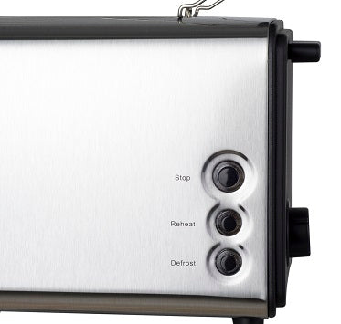 Prajitor paine dublu inox Zilan ZLN2720, 1300W, 6 grade de rumenire si functii multiple