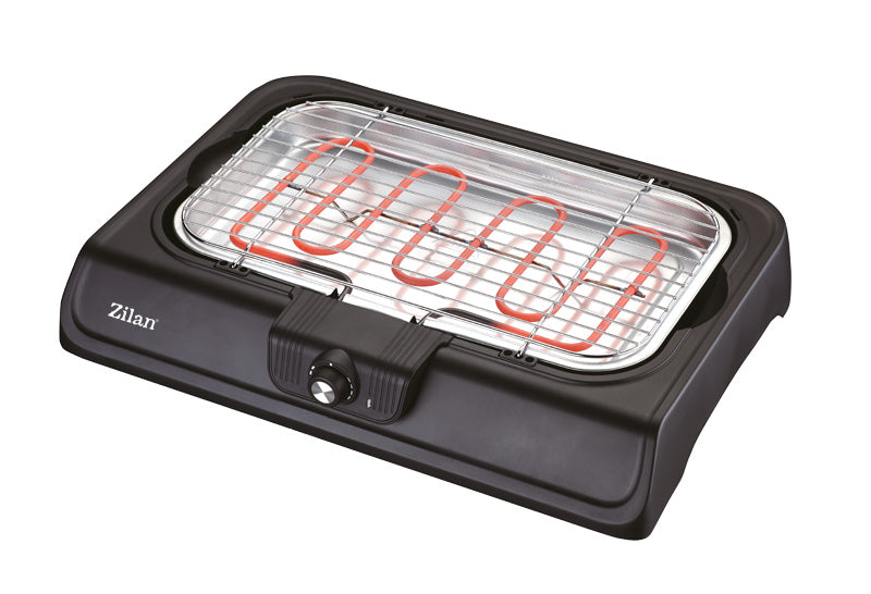 Gratar electric ZİLAN ZLN-3772,2000 W, termostat reglabil