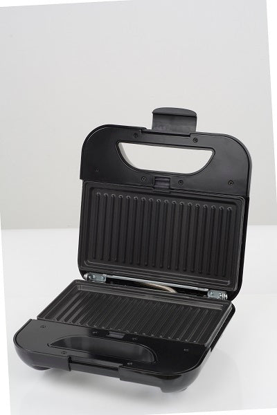 Sandwich-maker ZILAN 5 in 1 ZLN-3932, Negru/Inox 800 W, 5 tipuri de placi grill, triunghi, sandwich, waffle, nuci,