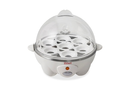 Fierbator de oua ZİLAN Alb ZLN-8075, 360 W, Capacitate 7 oua,