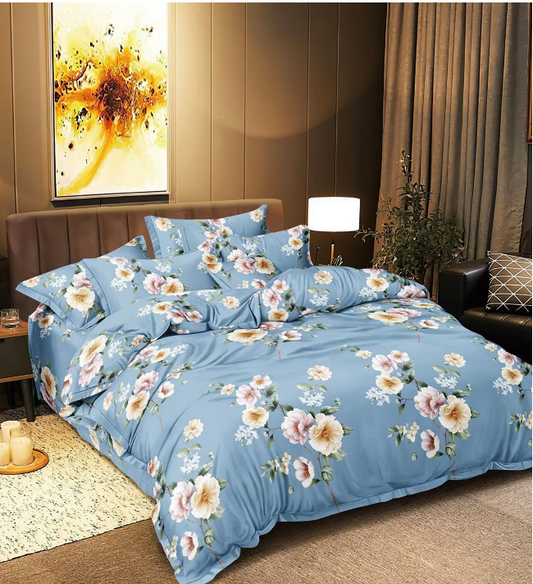 OFERTA TRIO - PACHET 3 LENJERII DE PAT. Lenjerie pat dublu,  4 piese