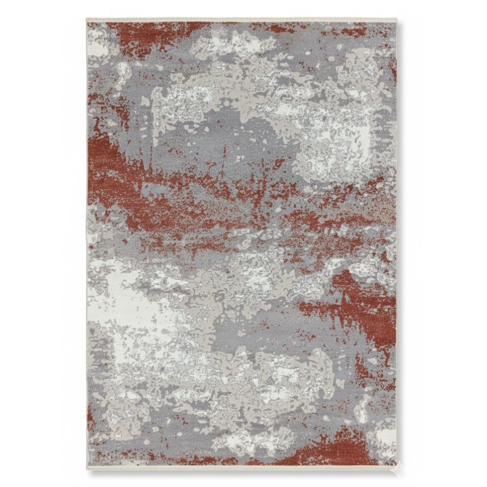 Covor SAMPLE, GRI/CREM/MARO, Living, Dormitor