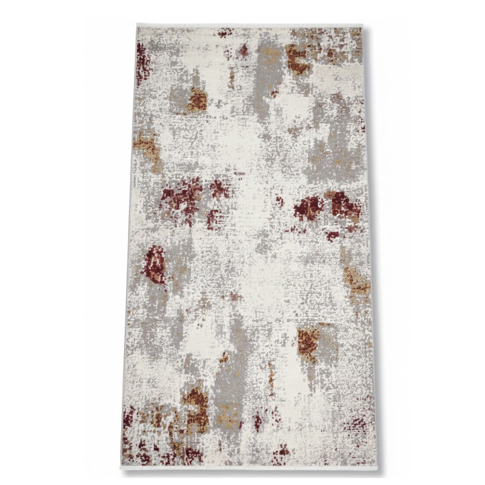 Covor VENITA, BEJ/GRI/ROSU, Living, Dormitor