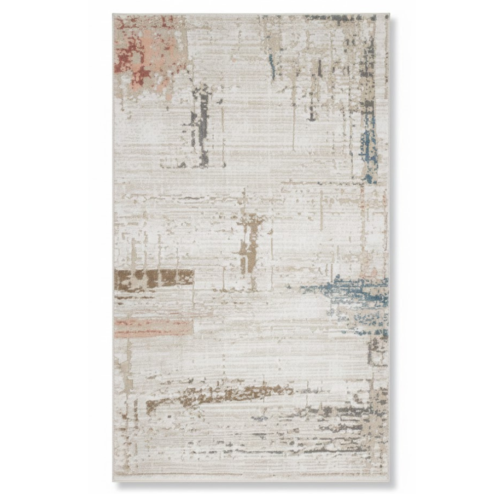 Covor SOFT,  BEJ/ROZ/BLUE, Living, Dormitor