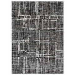 Covor MORITA, GRI/NEGRU, Living, Dormitor