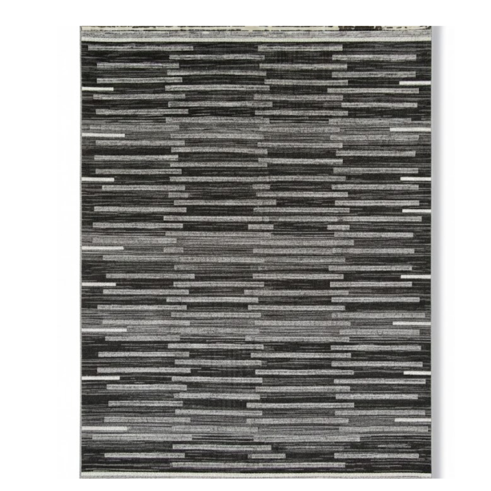 Covor MORITA, GRI/NEGRU, Living, Dormitor